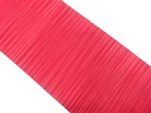 綴れ　横段模様織り出し　名古屋帯